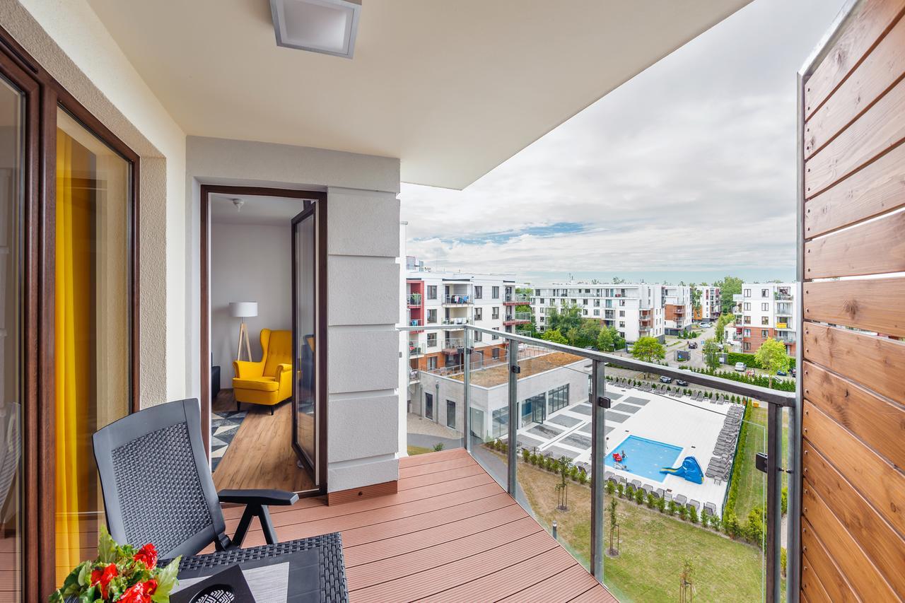 Apartamenty Sun & Snow Polanki Park Z Basenem Kolobrzeg Ngoại thất bức ảnh